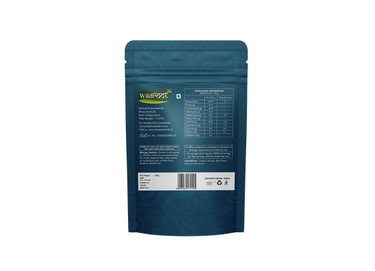 WildRoot Healthy Mix Dryfruits 200g | Panchmeva | Raw Mix DryFruit