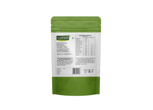 WildRoot Raw Pumpkin Seeds 150g | Freshly Packed