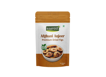 WildRoot Dried Afghani Anjeer Figs 200g