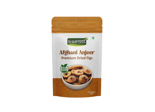 WildRoot Dried Afghani Anjeer Figs 200g