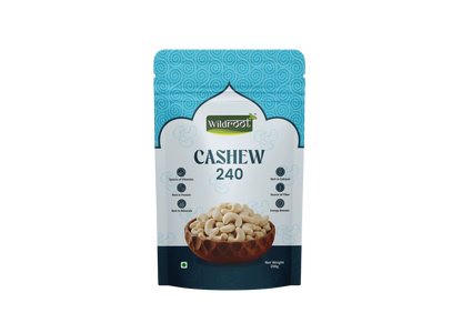 WildRoot Cashew 240 200g | Premuim Kaju