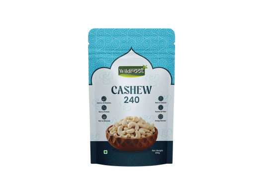 WildRoot Cashew 240 200g | Premuim Kaju
