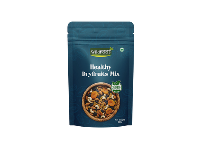 WildRoot Healthy Mix Dryfruits 200g | Panchmeva | Raw Mix DryFruit
