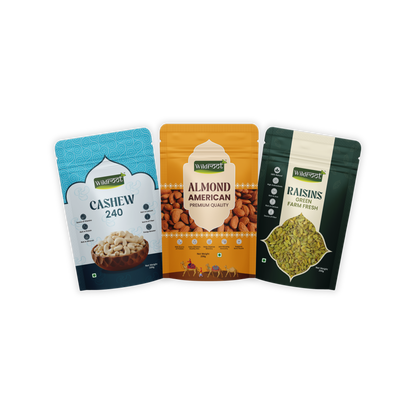 Wildroot Dryfruits Combo Premium Pack 600g