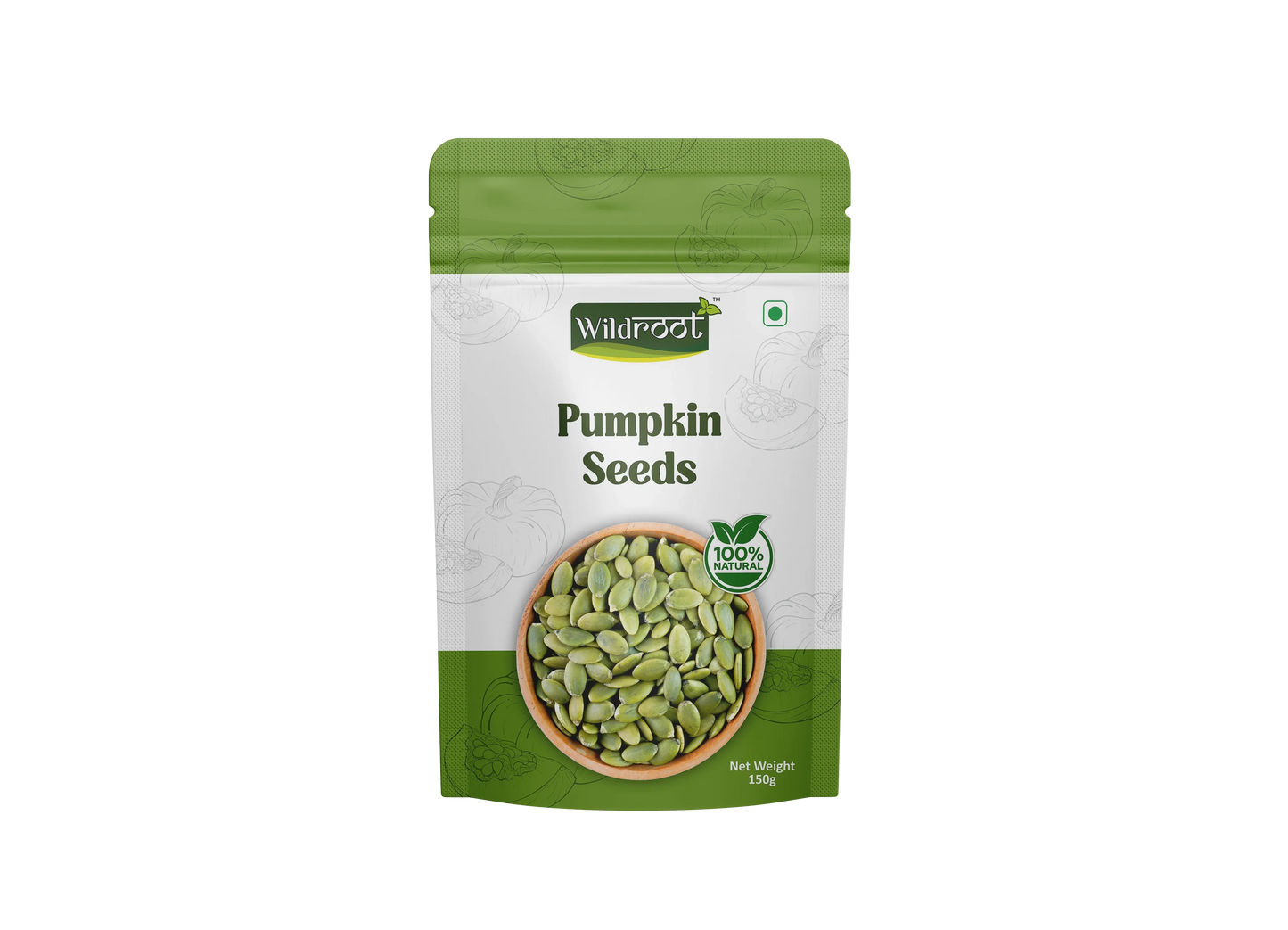 WildRoot Raw Pumpkin Seeds 150g | Freshly Packed