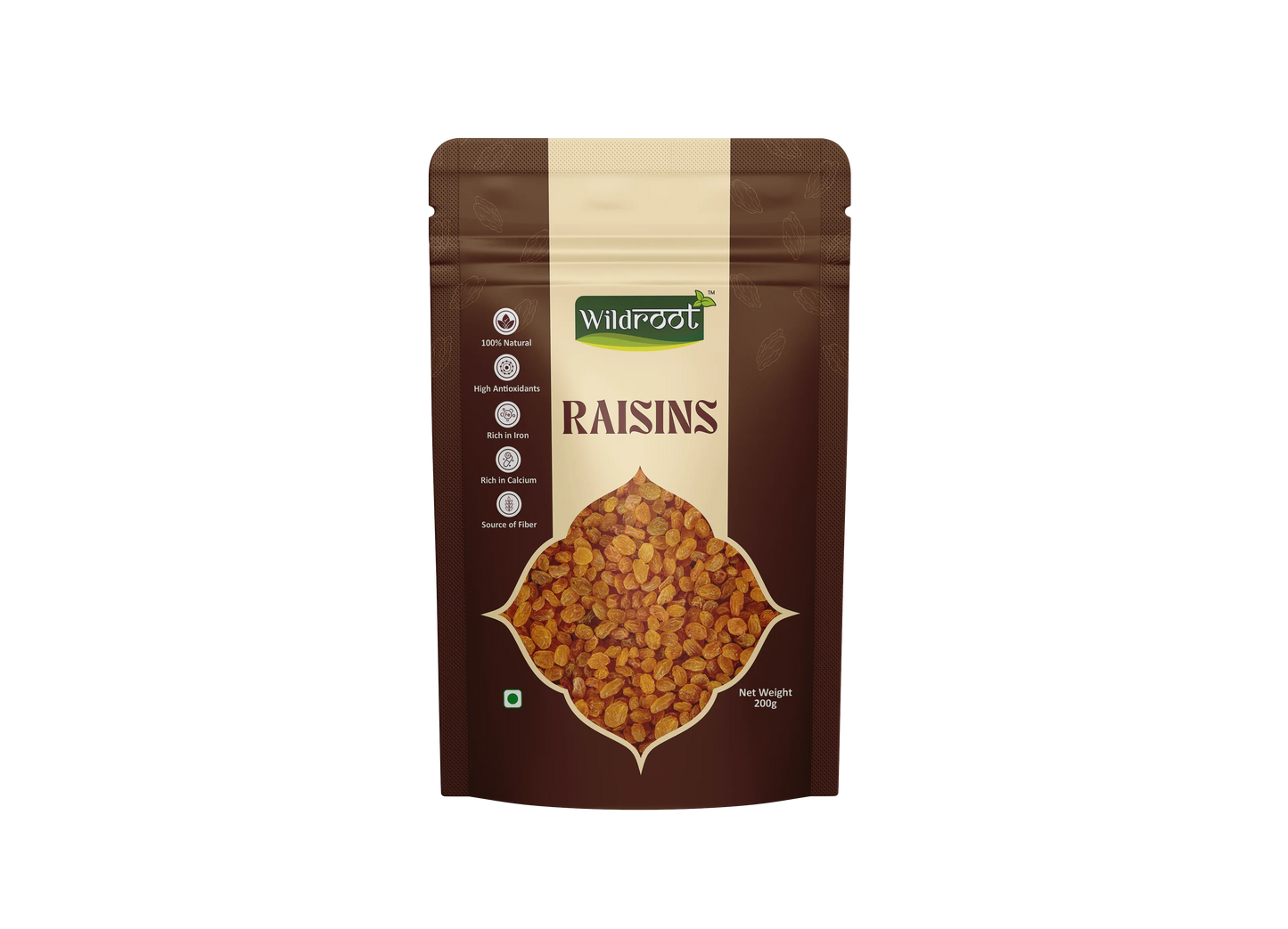 WildRoot Raisins Golden 200g | Kishmish